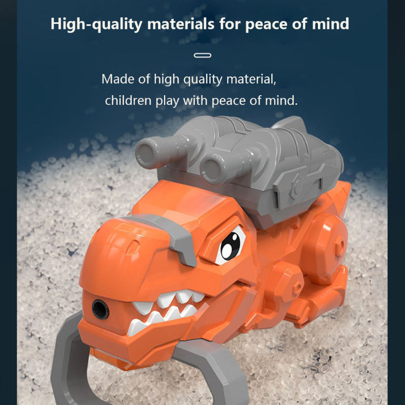 Electric Armoured Dino Water Gel Ball Laucher Toy For kids