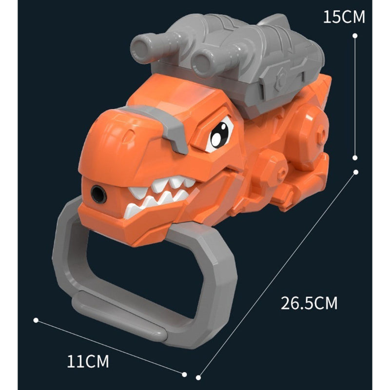 Electric Armoured Dino Water Gel Ball Laucher Toy For kids
