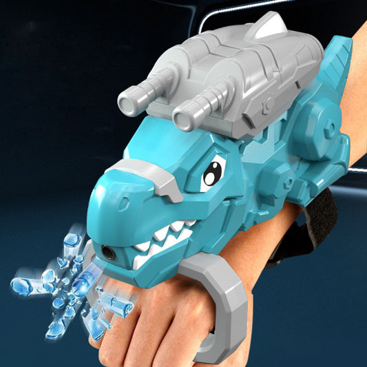 Electric Armoured Dino Water Gel Ball Laucher Toy For kids