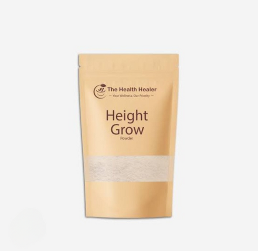 The Health Healer Height Grow Powder – 100% Natural Height Increase Supplement- 50g